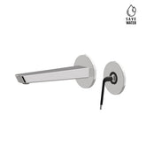 Mitigeur de lavabo avec garniture de vidage 1”1/4. Tuyaux d'alimentation électrique F 3/8”.